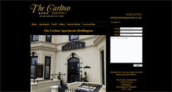 Desktop Screenshot of carltonapartments.co.uk