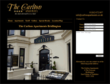 Tablet Screenshot of carltonapartments.co.uk